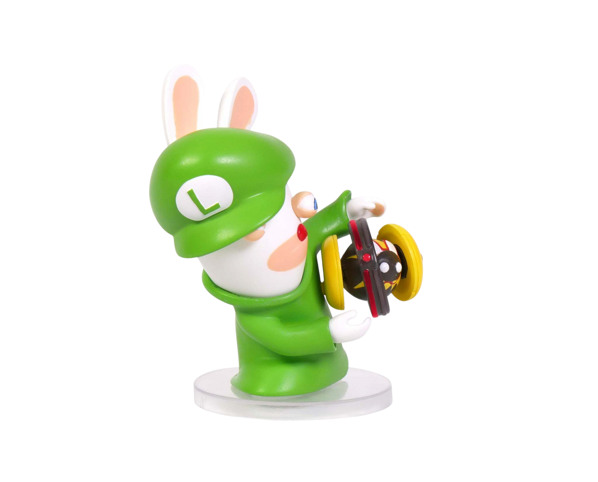 Rabbid Luigi figurine