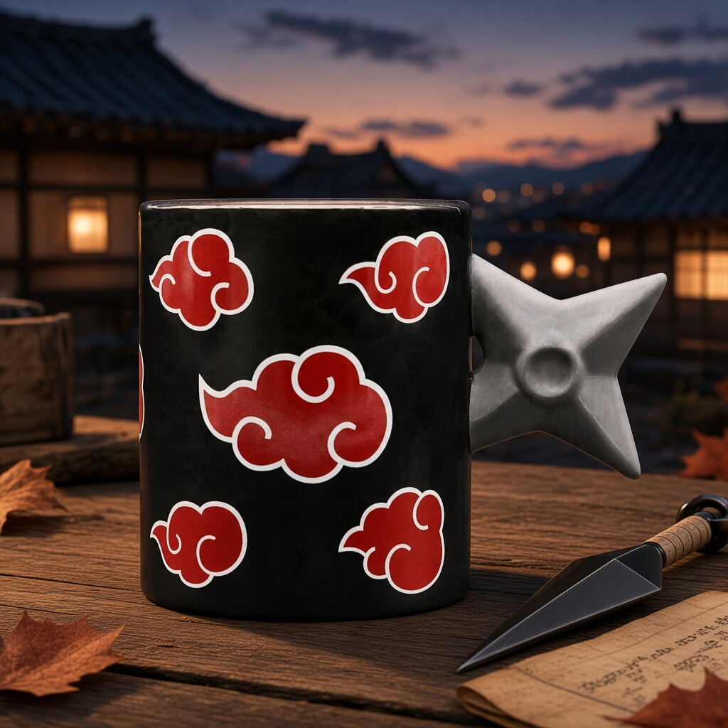 Naruto Mug 3D anse - Shuriken Akatsuki ABYstyle