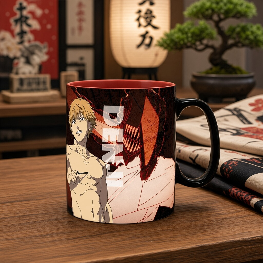 Chainsaw Man Mug Heat Change - 460ml - Denji & Aki ABYstyle