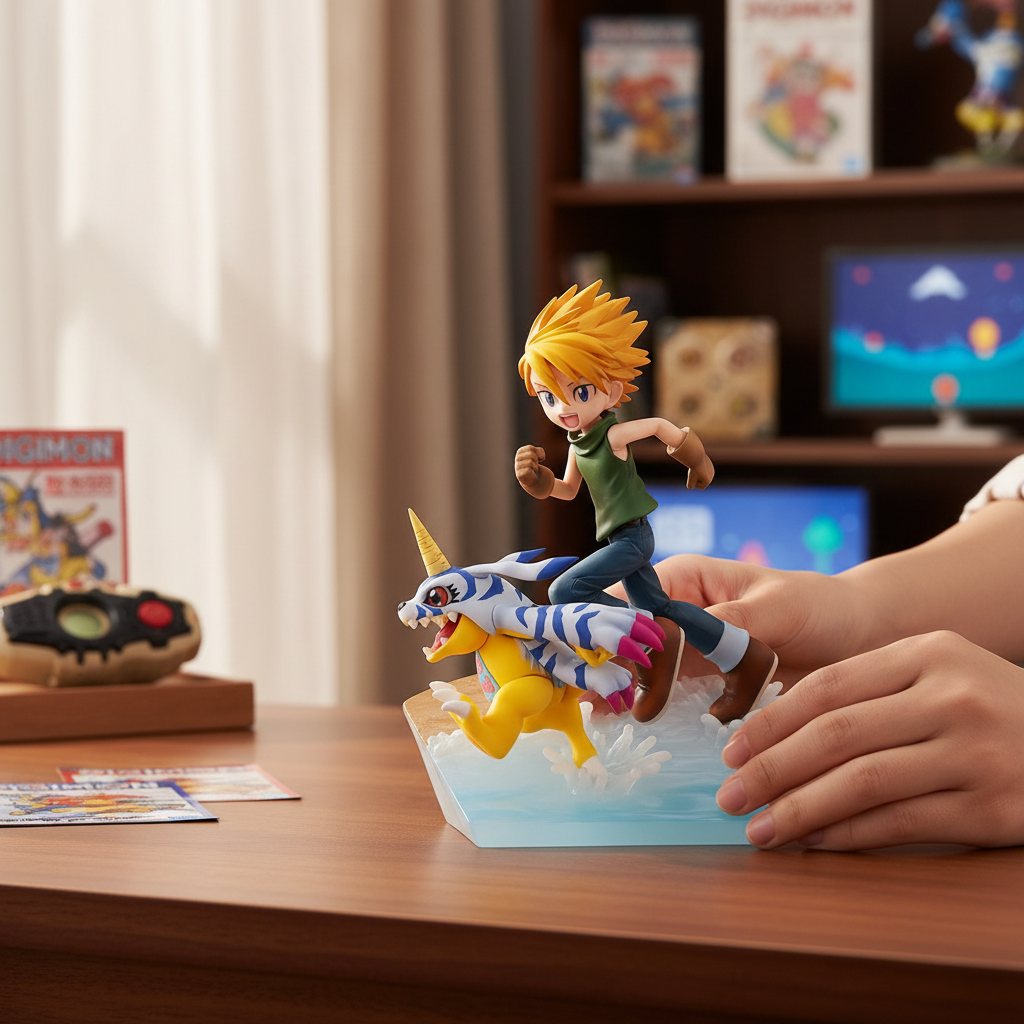 Yamato Ishida & Gabumon - Statuette GEM 2022 MEGAHOUSE