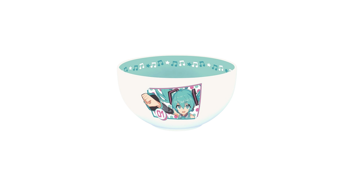 Hatsune Miku Bol - 600 ml - "Hatsune Miku" boîte