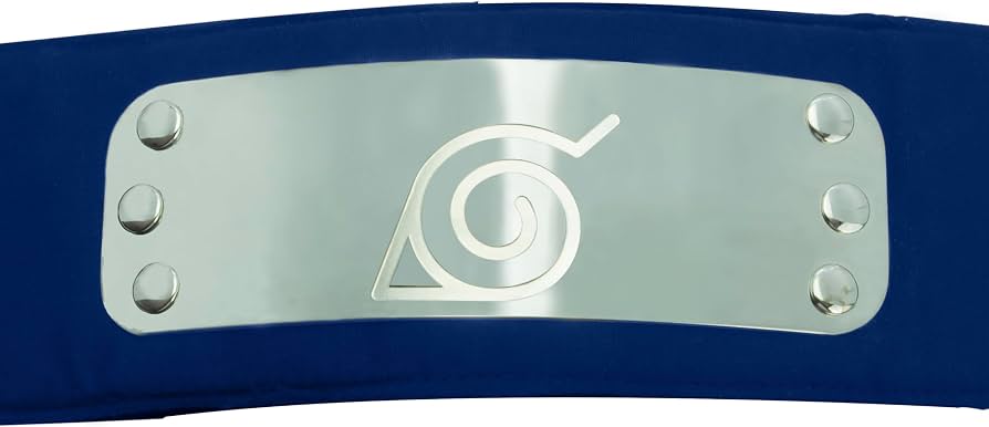 NARUTO - Bandeau - Konoha (bleu) - Taille adulte - vue 4