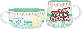 ANIMAL CROSSING - Set Petit Déjeuner Mug + Bol - Personnages - vue 4