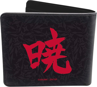 NARUTO SHIPPUDEN - Portefeuille Akatsuki - Vinyle - vue 2