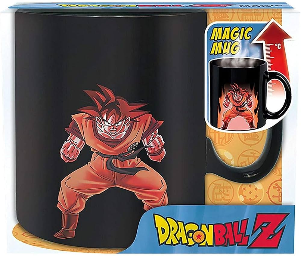 DRAGON BALL - Mug Heat Change - 460 ml - DBZ/ Kamehameha- cartonx2 - vue 3