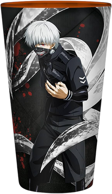 TOKYO GHOUL - Verre XXL - 400 ml - Kaneki & Masque - boîte x2 * - vue 2