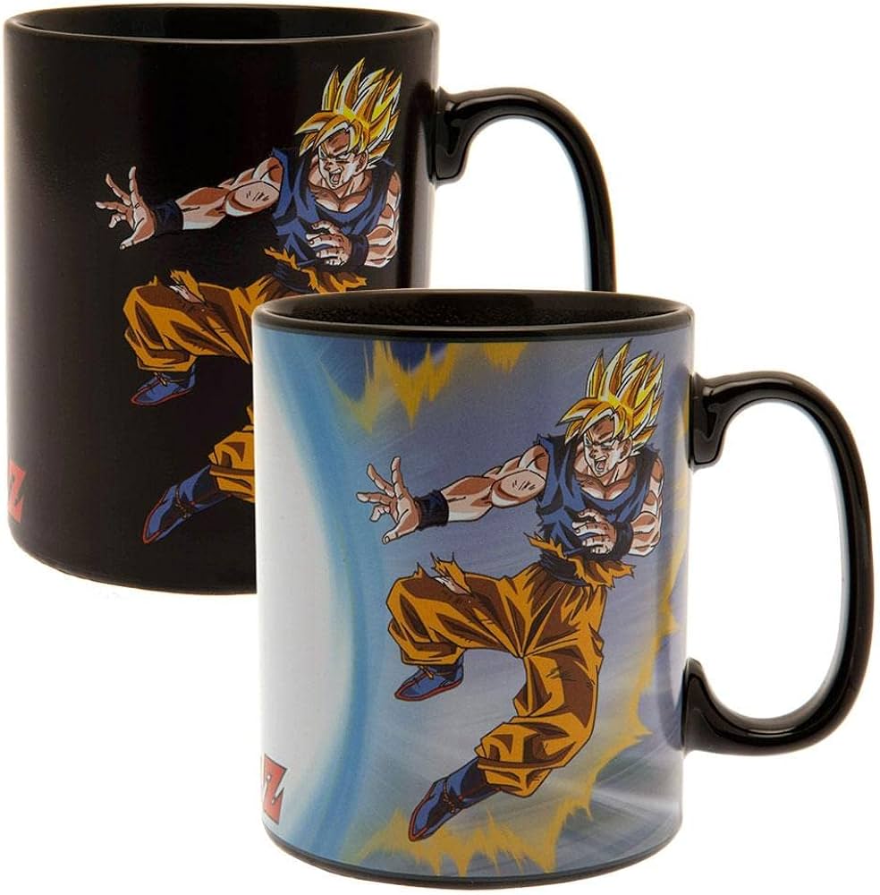 DRAGON BALL - Mug Heat Change - 460 ml - DBZ/ GokuVSBuu- carton x2 - vue 4