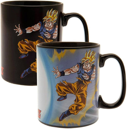 DRAGON BALL - Mug Heat Change - 460 ml - DBZ/ GokuVSBuu- carton x2 - vue 4