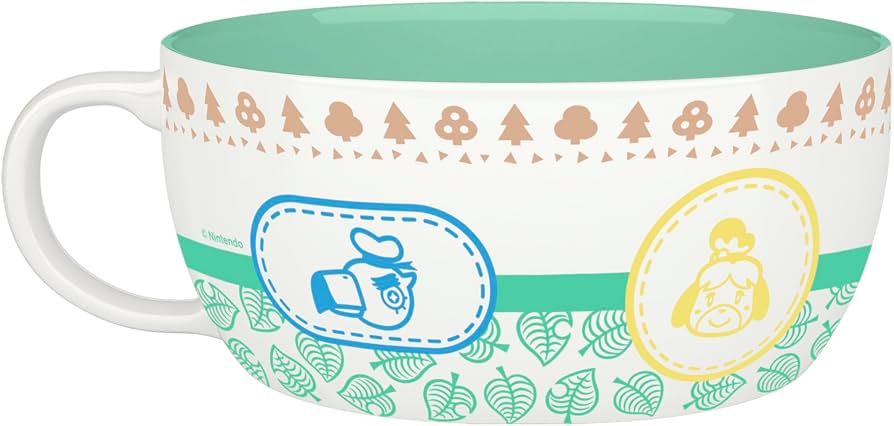 ANIMAL CROSSING - Set Petit Déjeuner Mug + Bol - Personnages - vue 3