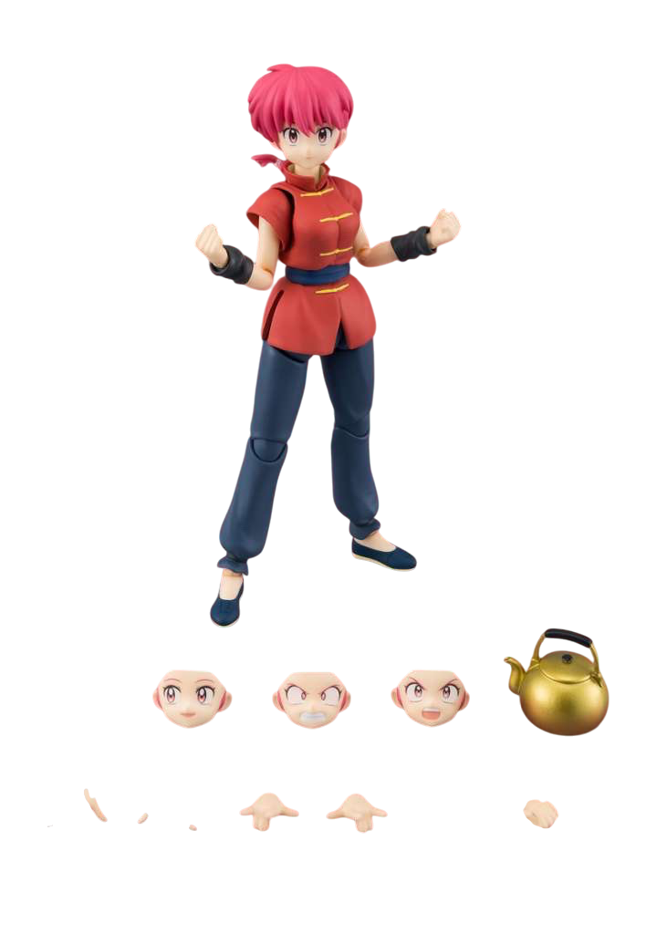 Ranma 1/2 - Ranma (Fille) - Figurine S.H. Figuarts 12cm BANDAI