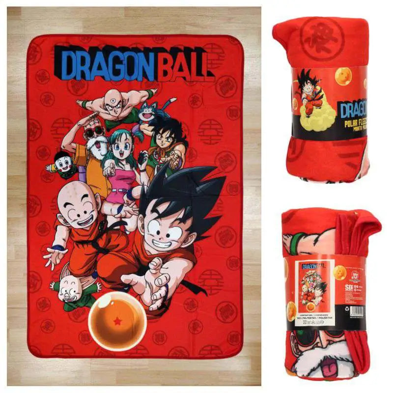 DRAGON BALL CHARACTERS POLAR BLANKET - Vue 5