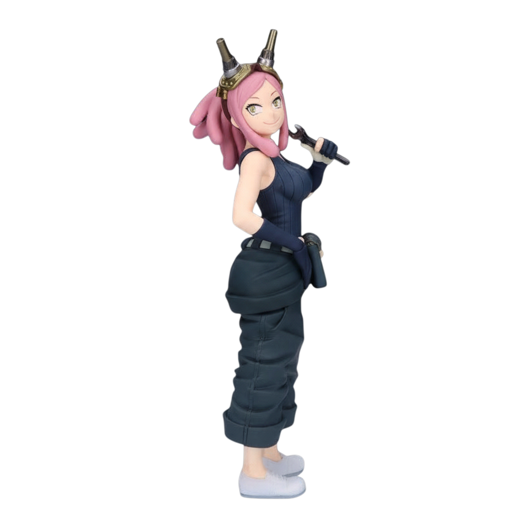 Figurine NIPPON DOKI STORE de Mei Hatsume de My Hero Academia, gamme Glitter & Glamours, 21 cm, tenue d'ingénieure.