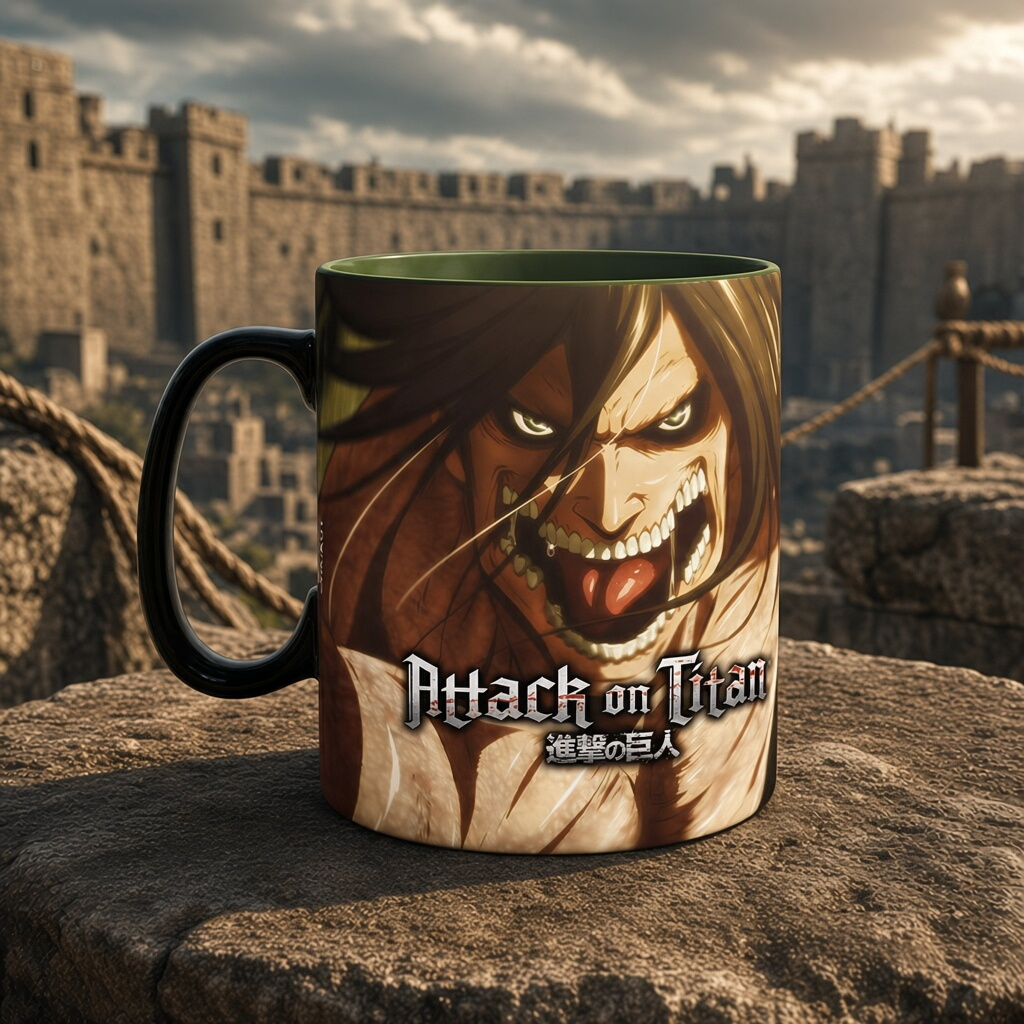 Attack on Titan Mug Heat Change - 460 ml-TitanS3- V2 ABYstyle