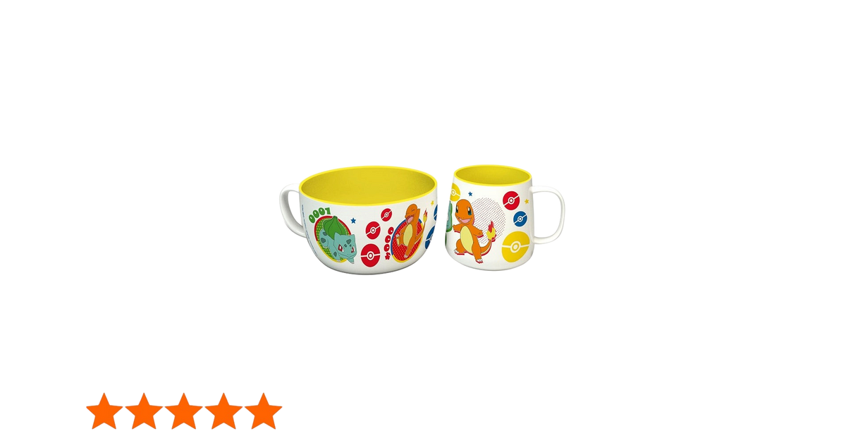 Pokemon Set Petit Déjeuner Mug + Bol - Pikachu