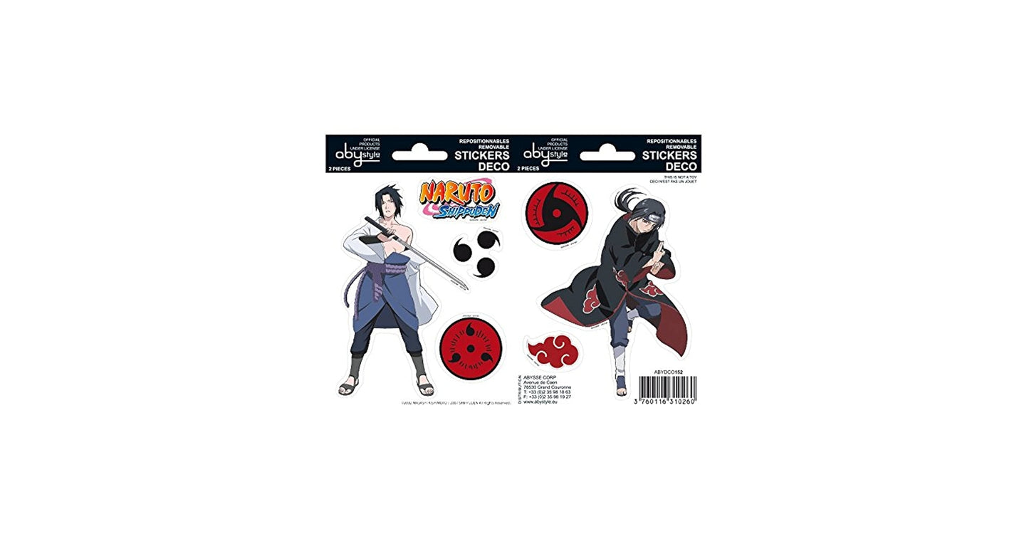 NARUTO SHIPPUDEN - Sticker Vinyl Individuel - Itachi Uchiha - vue 3