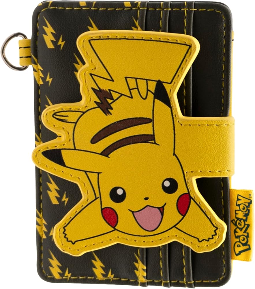 POKEMON - Porte Cartes - "Pikachu" - vue 3