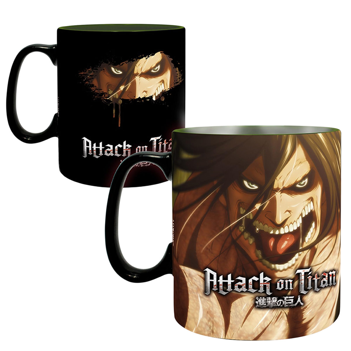 ATTACK ON TITAN - Mug Heat Change - 460 ml-TitanS3- carton x2 V2