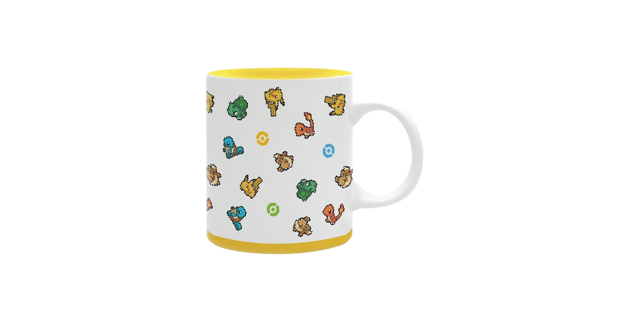 Pokemon Mug - 320 ml - Pixel Art