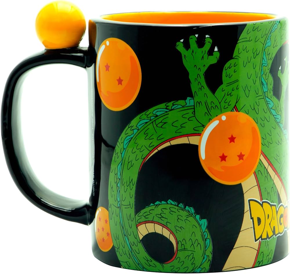 DRAGON BALL SUPER - Mug 3D anse - Shenron & Boules de cristal x2 DT - vue 3