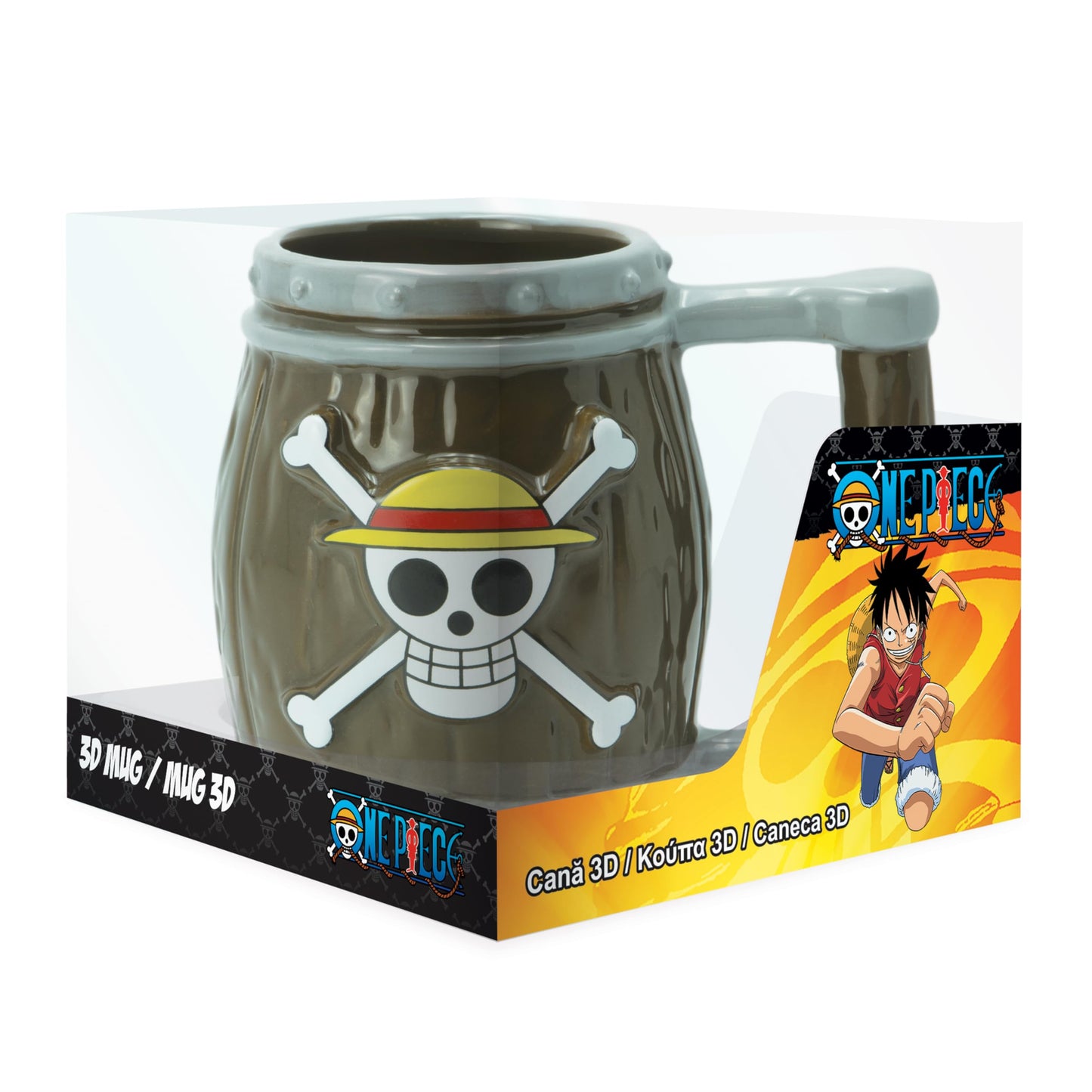 ONE PIECE - Mug 3D - Tonneau x2 - vue 3