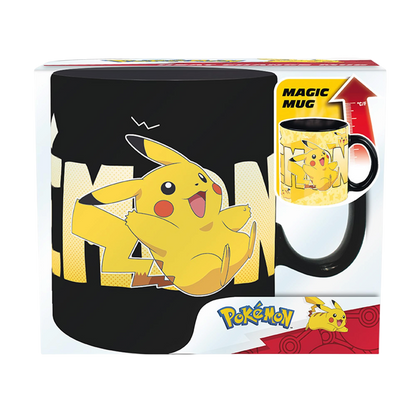 POKEMON - Mug - 460 ml - Pikachu Noir Iconique - carton x2 - vue 3