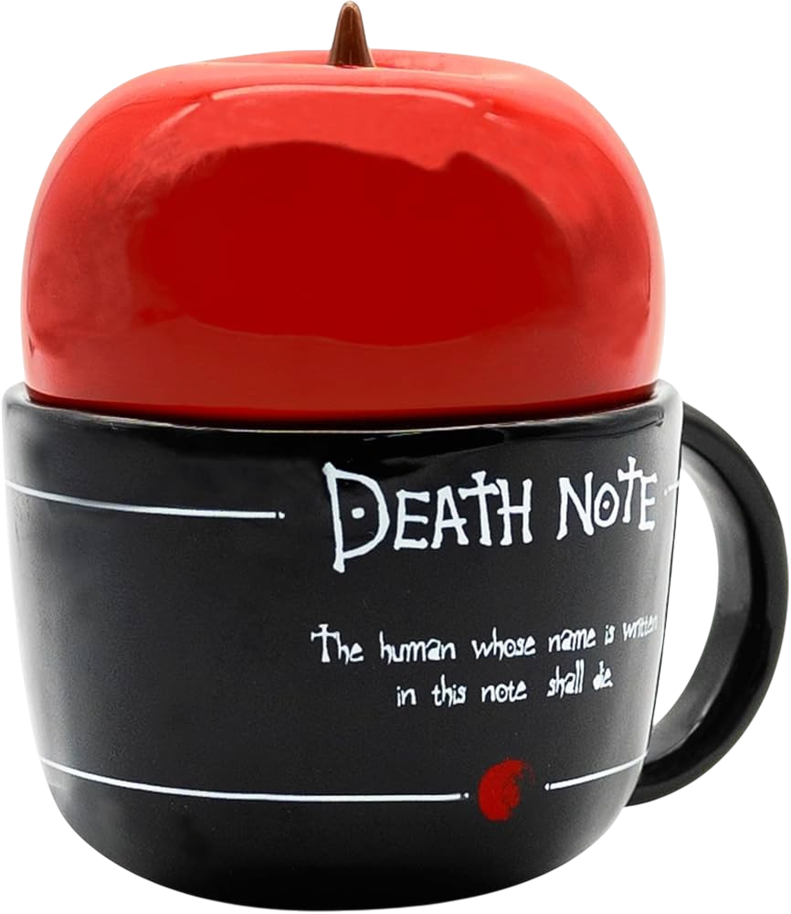DEATH NOTE - Mug 3D avec Soucoupe - La Tasse de L DT - vue 3