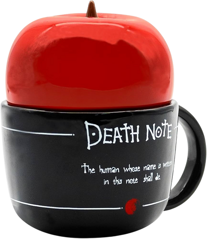 DEATH NOTE - Mug 3D avec Soucoupe - La Tasse de L DT - vue 3