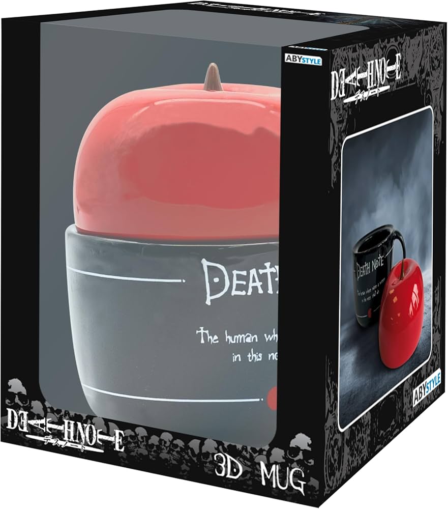 DEATH NOTE - Mug 3D avec Soucoupe - La Tasse de L DT - vue 4