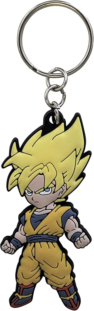 DRAGON BALL - Porte-clés PVC - DBZ/Goku X4 - vue 2