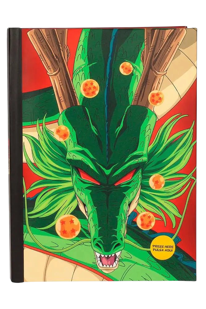 DRAGON BALL Z SHENRON NOTEBOOK WITH LIGHT - Vue 4