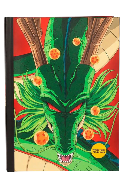 DRAGON BALL Z SHENRON NOTEBOOK WITH LIGHT - Vue 4