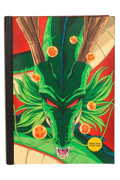 DRAGON BALL Z SHENRON NOTEBOOK WITH LIGHT - Vue 4