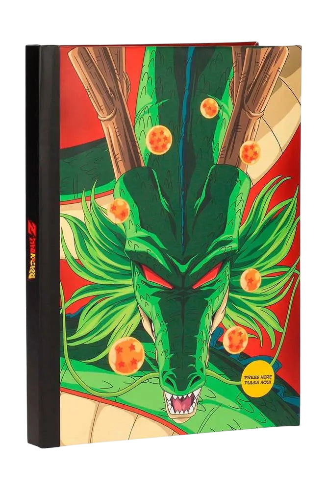 DRAGON BALL Z SHENRON NOTEBOOK WITH LIGHT - Vue 5