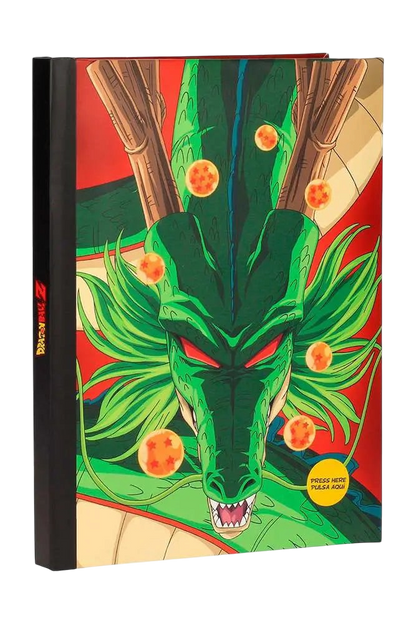 DRAGON BALL Z SHENRON NOTEBOOK WITH LIGHT - Vue 5