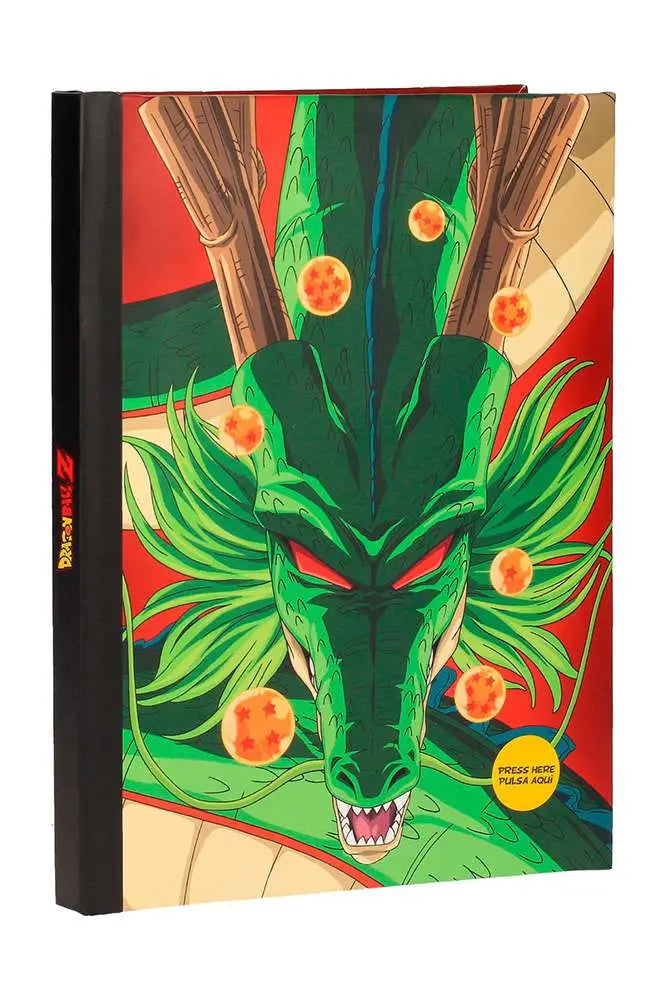 DRAGON BALL Z SHENRON NOTEBOOK WITH LIGHT - Vue 5