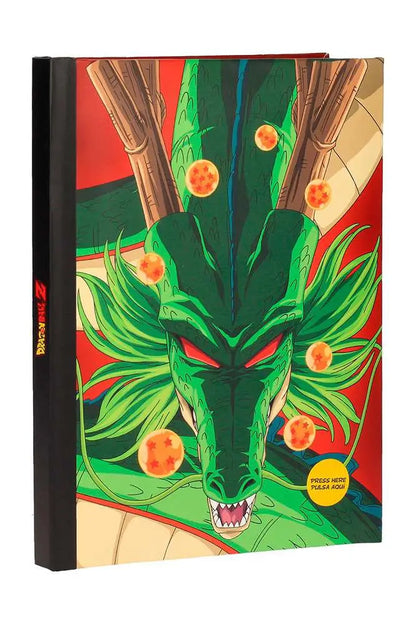 DRAGON BALL Z SHENRON NOTEBOOK WITH LIGHT - Vue 5
