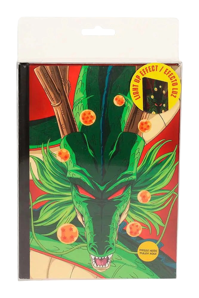 DRAGON BALL Z SHENRON NOTEBOOK WITH LIGHT - Vue 3