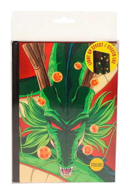 DRAGON BALL Z SHENRON NOTEBOOK WITH LIGHT - Vue 3