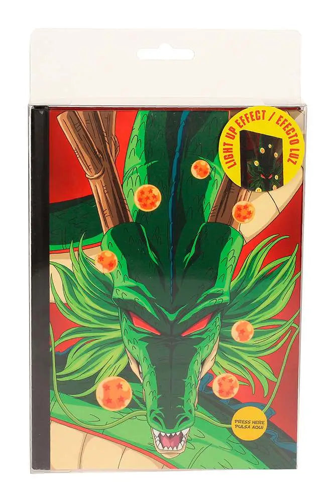DRAGON BALL Z SHENRON NOTEBOOK WITH LIGHT - Vue 3
