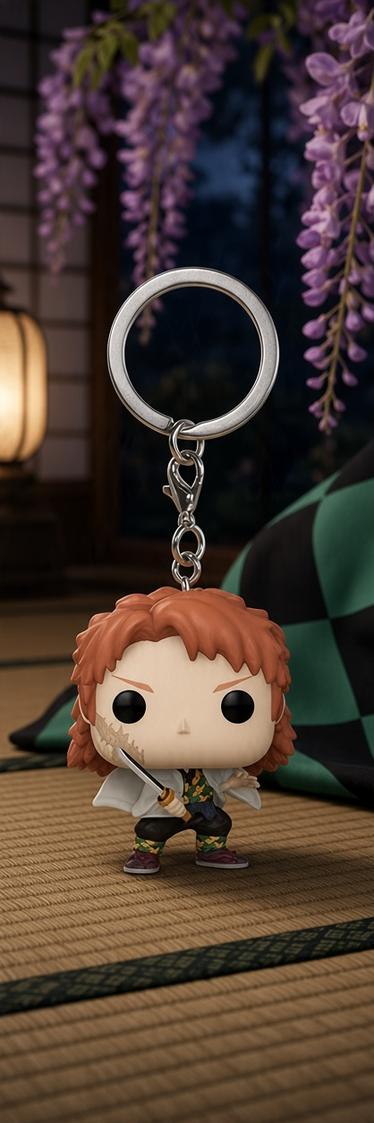Demon Slayer - Sabito (Sans Masque) - Porte-clé Pocket Pop Funko