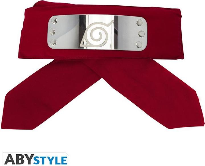 NARUTO SHIPPUDEN - Bandeau - Konoha Rouge - Taille adulte - vue 2