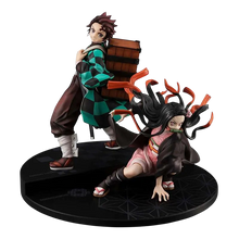 DEMON SLAYER BROTHER AND SISTER GEM STATUE - Vue 1