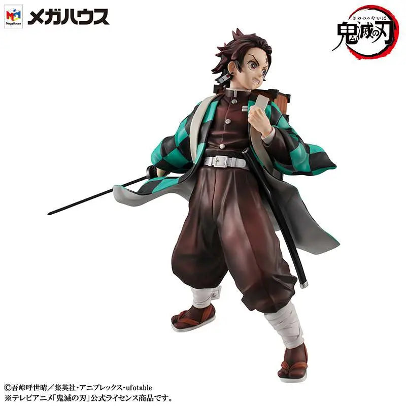 DEMON SLAYER BROTHER AND SISTER GEM STATUE - Vue 4