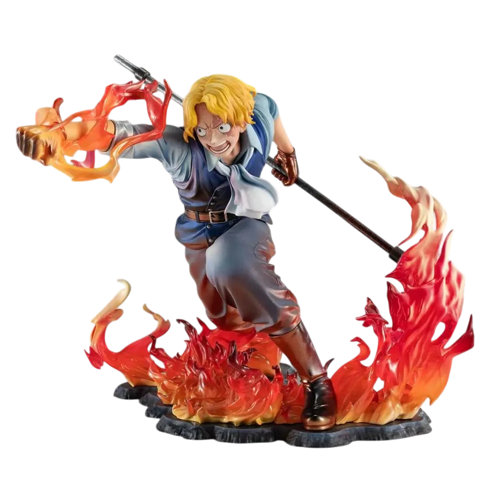 ONE PIECE POP SABO FIRE FIST LTD ED STATUE - Vue 2