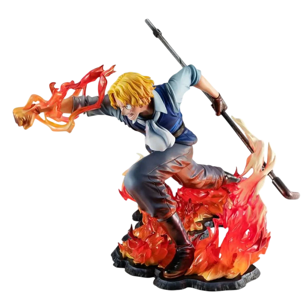 ONE PIECE POP SABO FIRE FIST LTD ED STATUE - Vue 3
