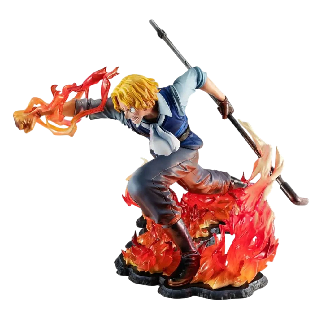 ONE PIECE POP SABO FIRE FIST LTD ED STATUE - Vue 3