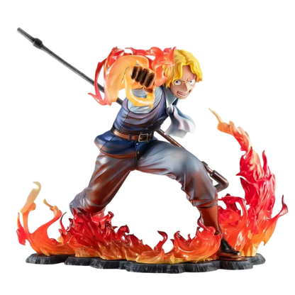 ONE PIECE POP SABO FIRE FIST LTD ED STATUE - Vue 1