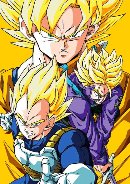 DRAGON BALL Z SAIYANS 3D EFFECT NOTEBOOK - Vue 5