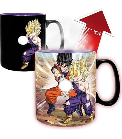 DRAGON BALL - Mug Heat Change - 460 ml - DBZ/ Kamehameha- cartonx2 - vue 2