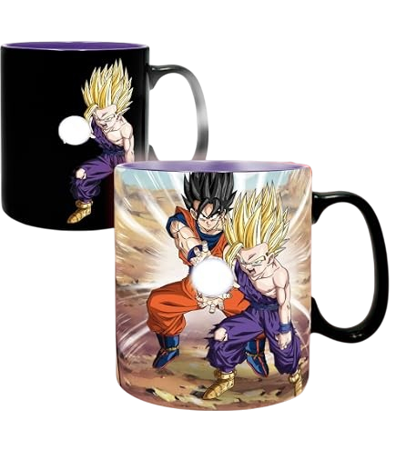 DRAGON BALL - Mug Heat Change - 460 ml - DBZ/ Kamehameha- cartonx2 - vue 2
